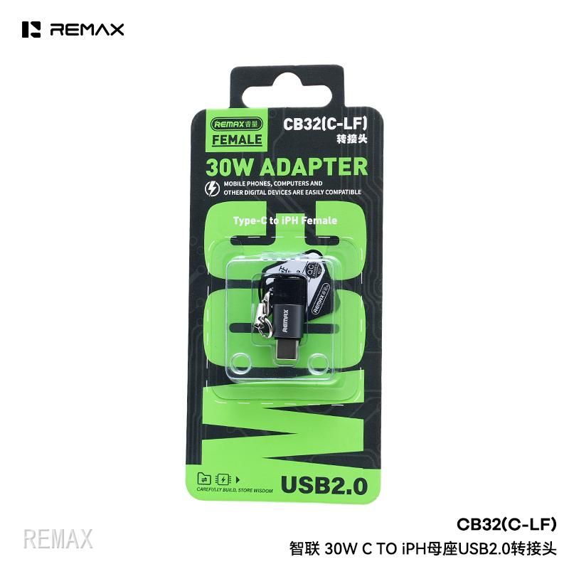 ** Jack chuyển Remax CB32 Type C sang Lightning