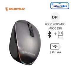 ** Chuột không dây + Bluetooth Newmen F900S