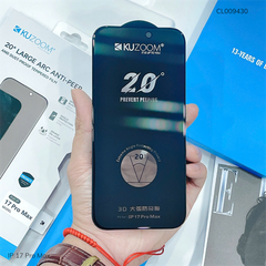[C] Dán cường lực iPhone 17 Pro Max Kuzoom chống nhìn trộm