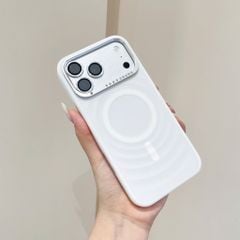 [C] ** Ốp iPhone 17 Pro Max/18 Pro Max Mutural Ripple silicon magsafe đính đá