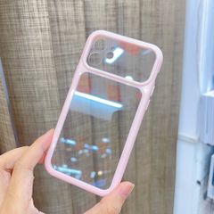 [C] ** Ốp iPhone 12 6.1 lưng trong cứng viền màu Acrylic
