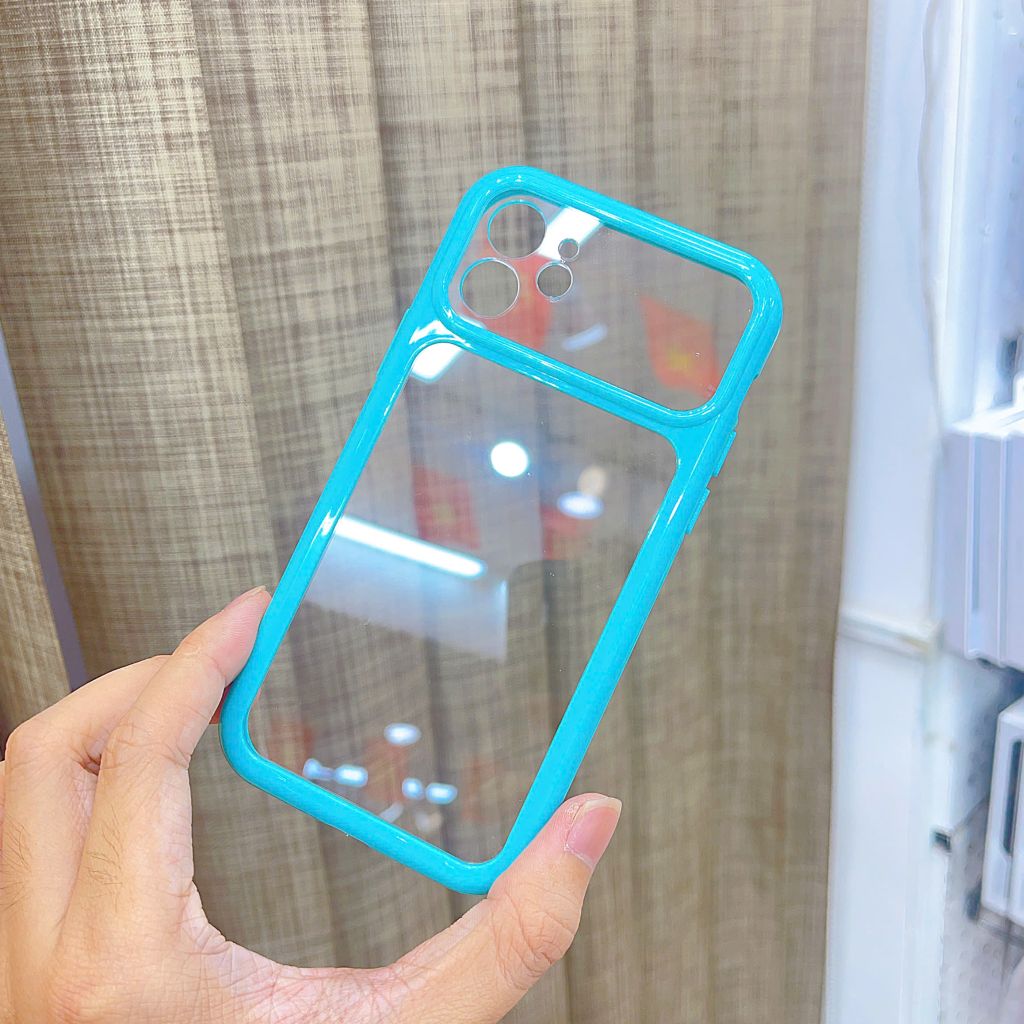 [C] ** Ốp iPhone 11 6.1 lưng trong cứng viền màu Acrylic