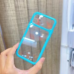 [C] ** Ốp iPhone 12 6.1 lưng trong cứng viền màu Acrylic