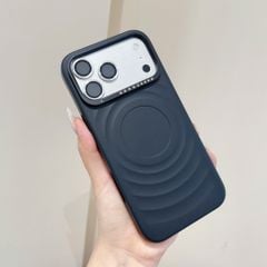 [C] ** Ốp iPhone 17 Pro Max/18 Pro Max Mutural Ripple silicon magsafe đính đá