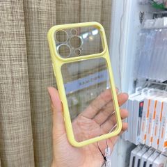 [C] ** Ốp iPhone 11 Pro Max lưng trong cứng viền màu Acrylic