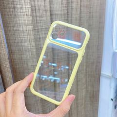 [C] ** Ốp iPhone 12 6.1 lưng trong cứng viền màu Acrylic