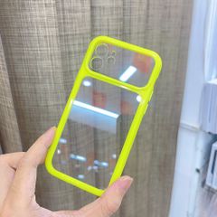 [C] ** Ốp iPhone 11 6.1 lưng trong cứng viền màu Acrylic
