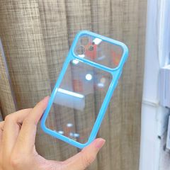 [C] ** Ốp iPhone 12 6.1 lưng trong cứng viền màu Acrylic