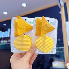 ** Set 2 kẹp tóc Snack khoai tây