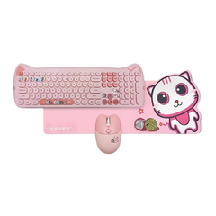 ** CB không dây Mofii Kitty Plus + lót chuột