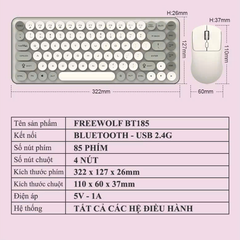 CB không dây + BT Freewolf BT185