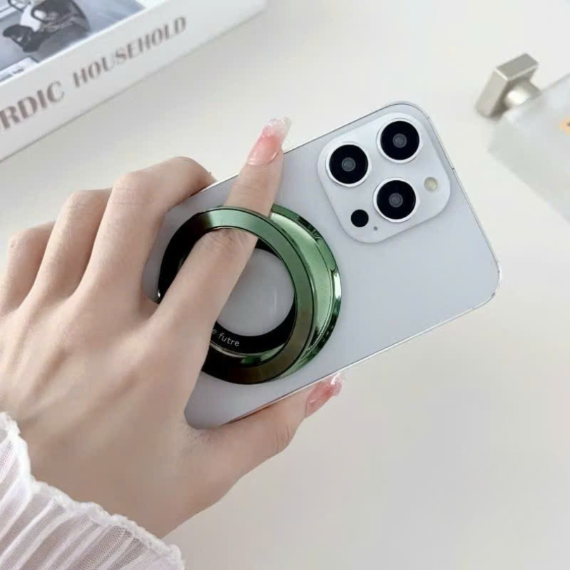 ** Giá đỡ điện thoại kèm nhẫn magsafe