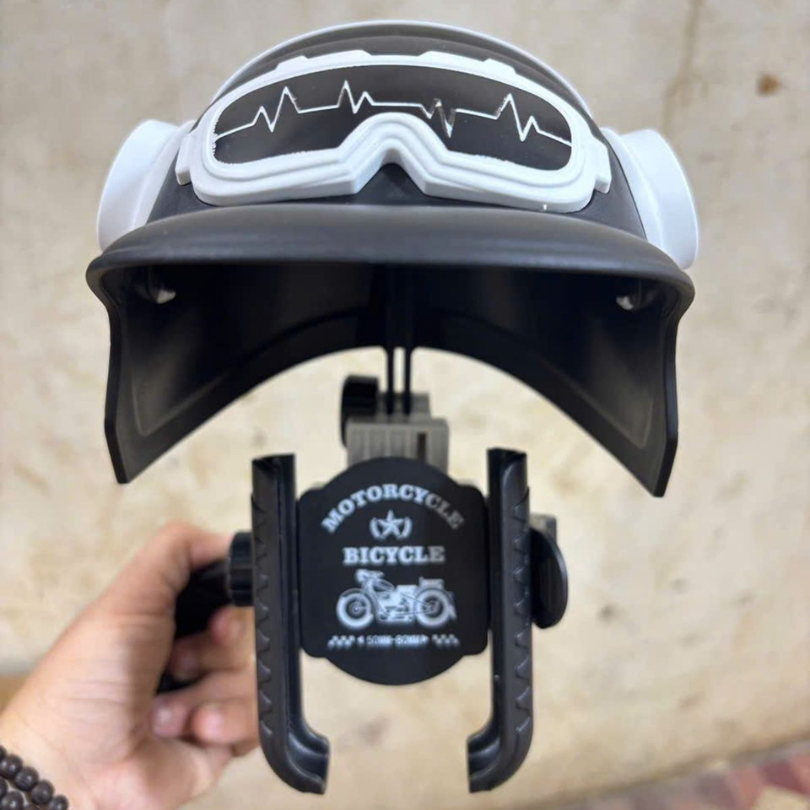 Giá đỡ xe máy HT 526MT kèm mũ