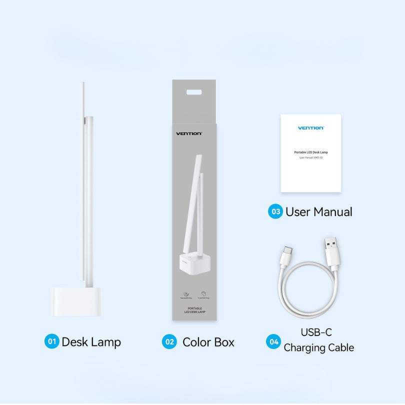 ** Đèn bàn Vention PDBW0