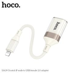 Cáp chuyển Lightning to USB Hoco UA39