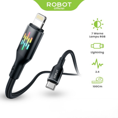 [C] Cáp Type C to Lightning Robot RGBCL120 30W 1.2m