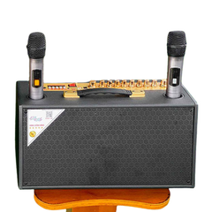 ** Loa Bluetooth kèm 2 mic S6 Pro ( mic pin sạc)