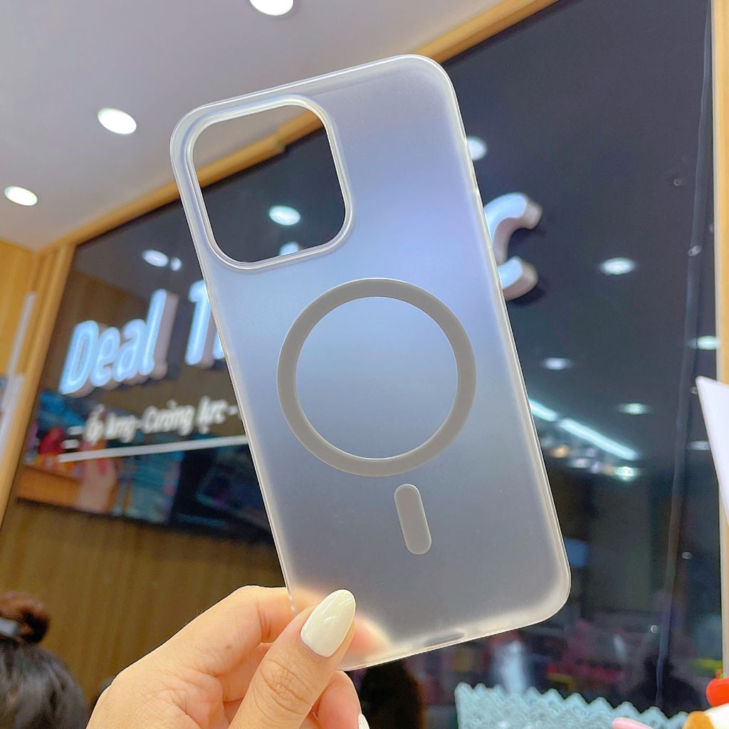 ** Ốp iPhone 14 Pro Max Likgus nhám lụa Magsafe