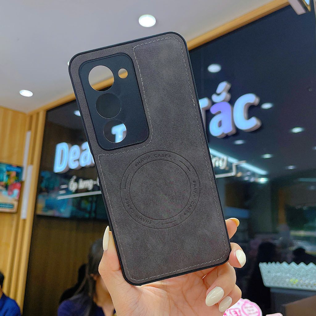 ** Ốp Xiaomi Redmi 15 4G giả da may viền Havip case