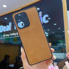 ** Ốp Oppo A5x giả da may viền Havip case
