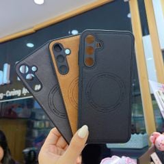 ** Ốp Samsung A24 giả da may viền Havip case