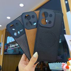 ** Ốp Oppo A6 Pro giả da may viền Havip case