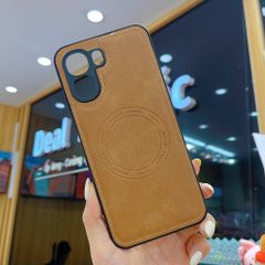 ** Ốp Oppo A6T giả da may viền Havip case