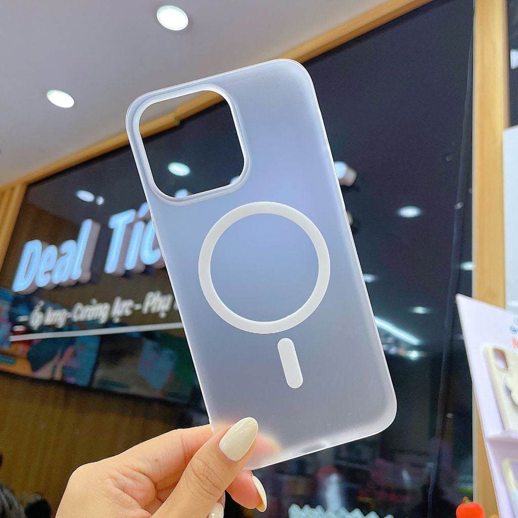 ** Ốp iPhone 14 Pro Max Likgus nhám lụa Magsafe