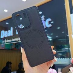** Ốp Oppo A5x giả da may viền Havip case
