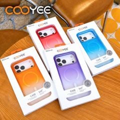 [C] ** Ốp iPhone 17 Pro Max/18 Pro Max Cooyee Gradient camera giá đỡ