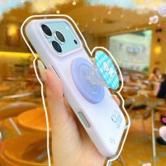 ** Ốp iPhone 17 Pro Max lưng cứng magsafe hồng chó đóm Dalmatian