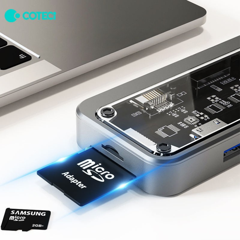 ** Hub Type C Coteci Punk 16013 10 in 1