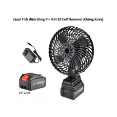 ** Quạt tích điện 10 Cell pin