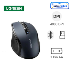 ** Chuột không dây + BT Ugreen MU006
