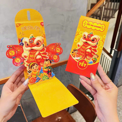 ** Bao lì xì xòe popup 3D cao cấp