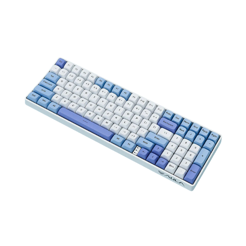 ** Bàn phím cơ 3 mode Aula S100 Pro Xanh