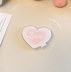 ** Popsocket trái tim hồng love