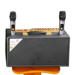 ** Loa Bluetooth kèm 2 mic S6 Pro ( mic pin sạc)