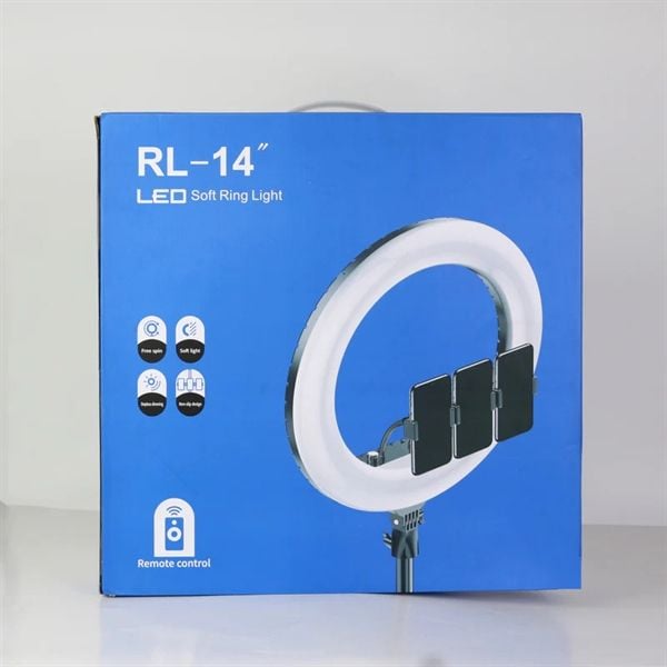 ** Đèn Livestream 34cm RL14 kèm chân