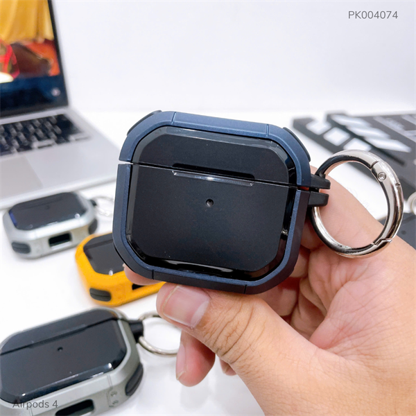 Case Airpods 4 EggShell viền màu chống sốc