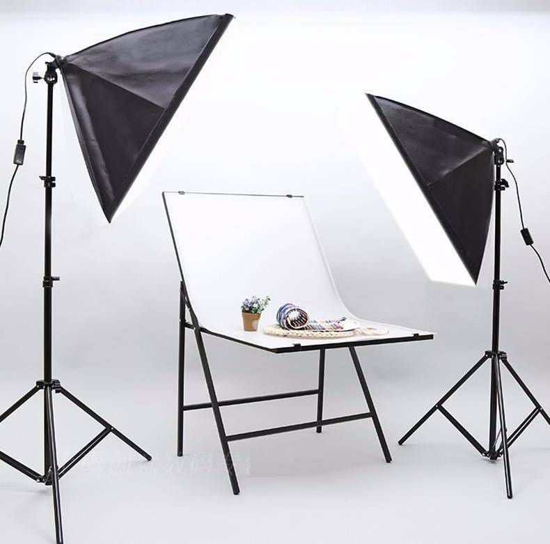 ** Đèn studio dù XT5 150W kèm chân