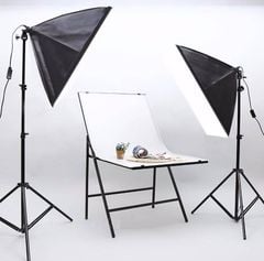 ** Đèn studio dù XT5 150W kèm chân
