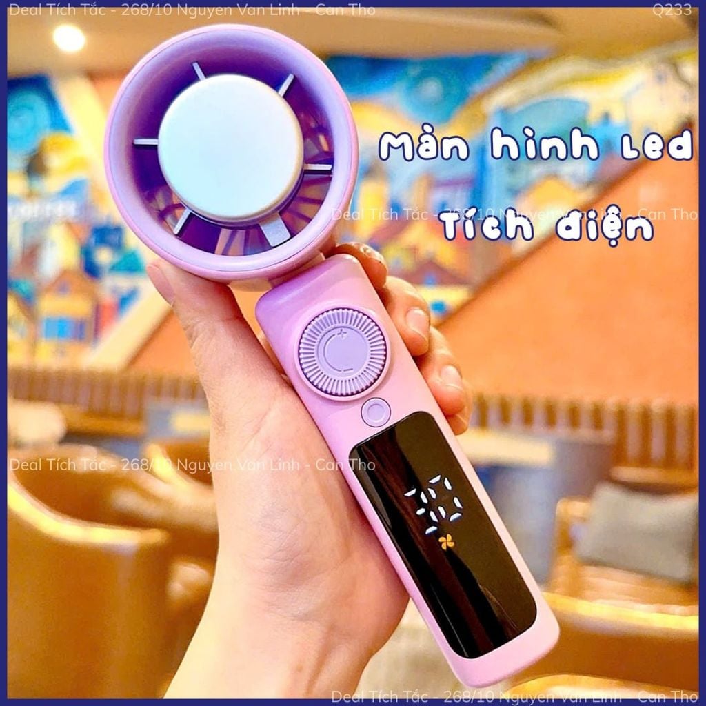 Quạt phản lực cầm tay + sò lạnh JF139