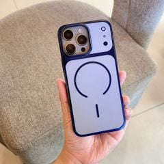 ** Ốp iPhone 16 Pro Max Likgus độ 18 lưng nhám vòng magsafe viền cứng