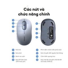 [C] ** Chuột không dây + Bluetooth Ugreen M556