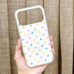 ** Ốp iPhone 17 Pro Max/18 Pro Max Dfans chấm bi