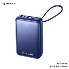 [C] Pin dự phòng Remax AS182-45 20.000mAh 45W