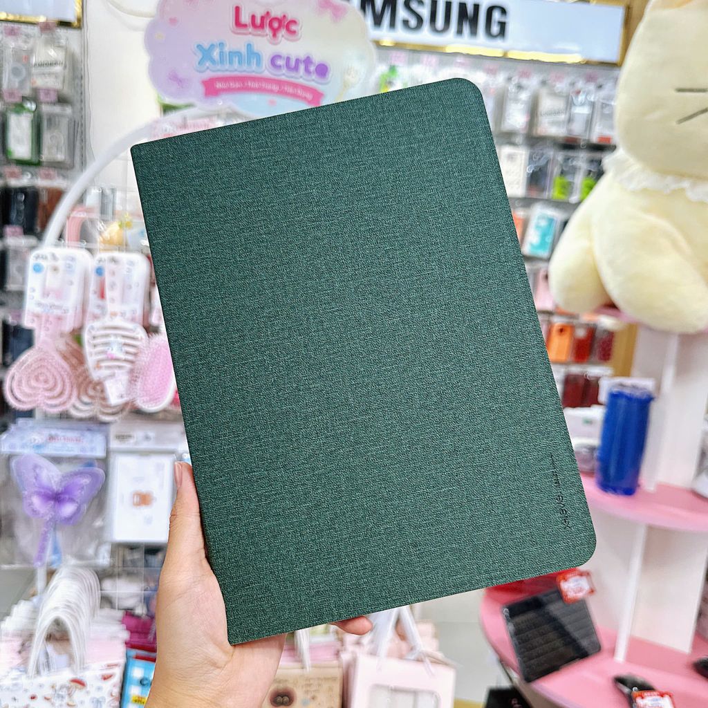 [C] ** Bao da Ipad Mini 6/Mini 7 X-level Canvas vân vải