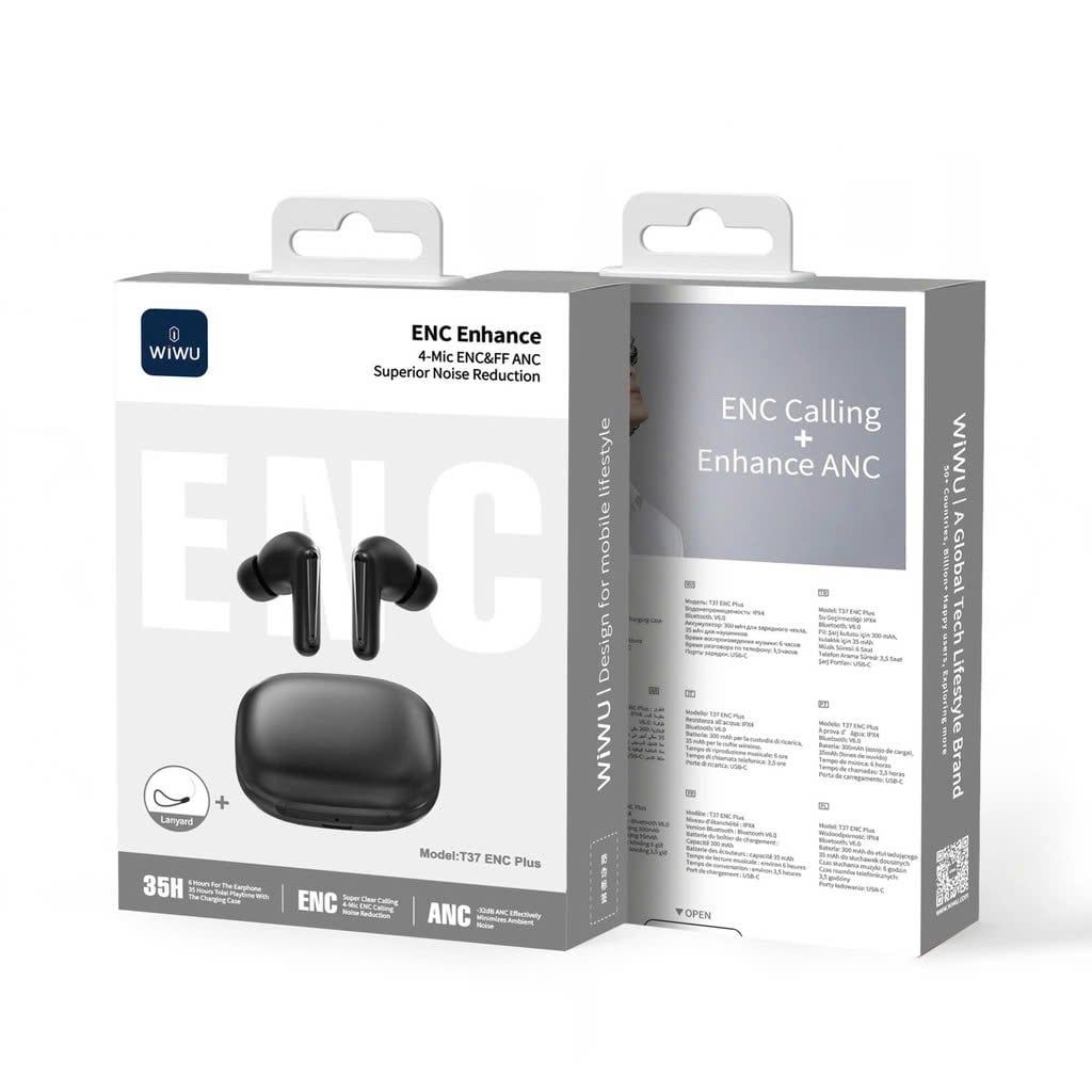 ** Tai nghe Bluetooth Wiwu T37 ENC