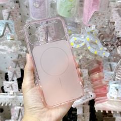 Ốp iPhone 14 Pro Max độ 17 dẻo lưng nhám vòng viền trong
